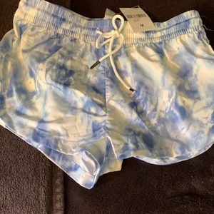 Forever 21 blue and white shorts NWT medium